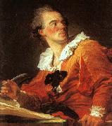 Jean-Honore Fragonard Inspiration oil on canvas